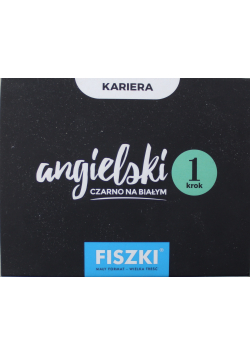 FISZKI Angielski czarno na białym Kariera krok 1