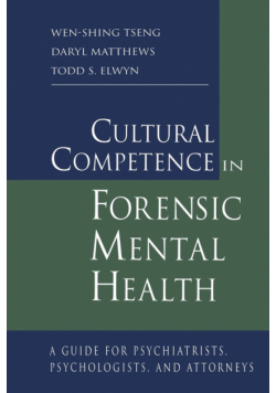 Cultural Competence in Forensic Mental Health