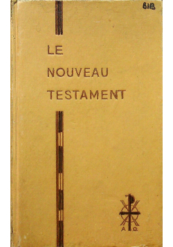 Le Nouveau Testament 1949 r.