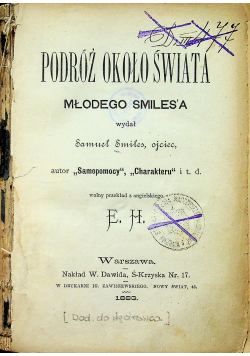 Podróż około świata młodego Smilesa 1883 r.