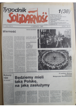 Tygodnik Solidarność 19 numerów
