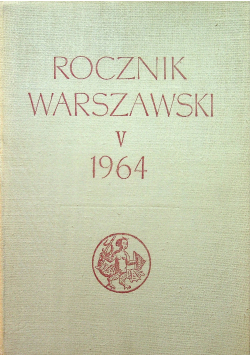 Rocznik Warszawski V