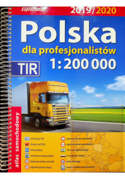 Polska dla profesjonalistów 1:200 000 Atlas samochodowy