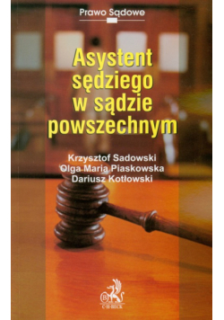 Asystent sędziego w sądzie powszechnym