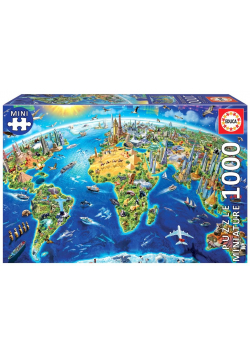 Puzzle 1000 Zabytki całego świata (miniatura) G3