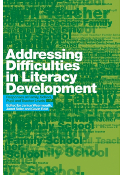 Addressing Difficulties in Literacy Development