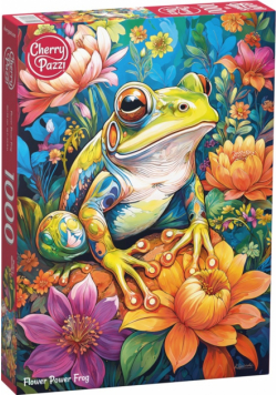 Puzzle 1000 CherryPazzi Flower Power Frog 31100
