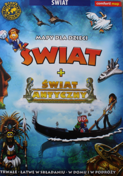 Mapy dla dzieci Świat plus Świat antyczny