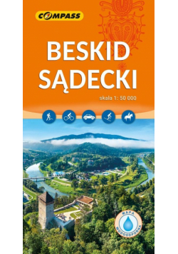 Mapa turystyczna - Beskid Sądecki 1: 50 000 w.18
