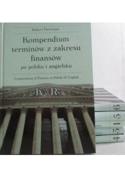 Kompendium terminów z zakresu finansów po polsku i angielsku 6 tomów