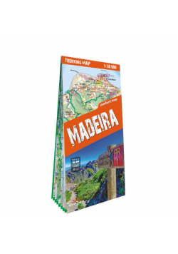 Trekking map Madeira 1:50 000 lam w.2024