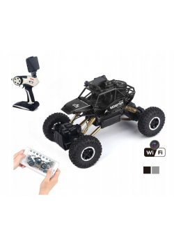 Samochód R/C Crawler z kamerą WiFi 1:14 czarny