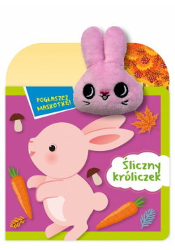 Pogłaszcz maskotkę! Śliczny króliczek