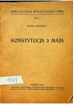 Konstytucja 3 maja 1924 r.