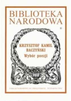 Baczyński Wybór poezji