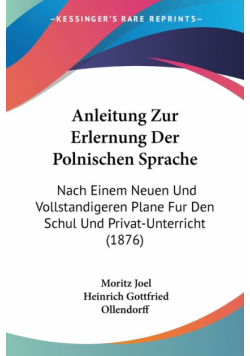 Anleitung Zur Erlernung Der Polnischen Sprache