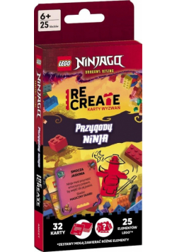 Lego Recreate karty wyzwań Przygody Ninja ACP-6701