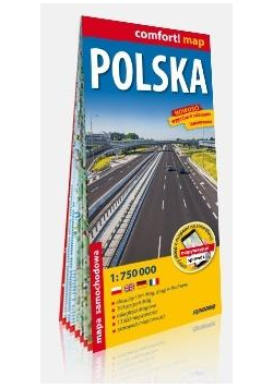Comfort! map Polska 1:750 000