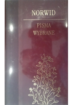 Norwid Pisma wybrane