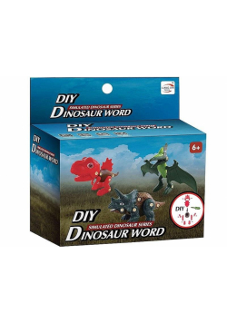 Dinozaur do skręcania ze śrubokrętem