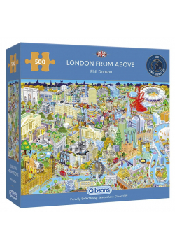 Puzzle 500 Widok z góry na Londyn G3