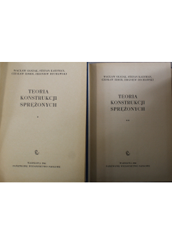 Teoria konstrukcji sprężonych zestaw 2 książek