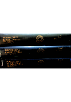 Powszechna Encyklopedia Filozofii Tom 1 do 3