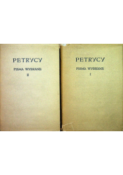 Pisma wybrane Tom 1 i 2