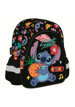 Plecak przedszkolny D1 Stitch Black Aloha