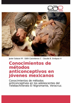 Conocimientos de métodos anticonceptivos en jóvenes mexicanos