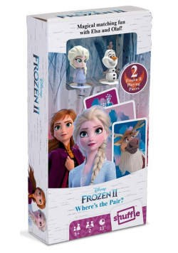 Kraina Lodu 2 gra karciana z figurkami Elsa i Olaf