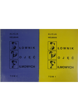 Słownik pojęć filmowych 2 tomy