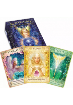Kryształowe przesłania aniołów-44 karty + książka