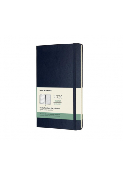 Kalendarz 2020 tygodniowy 12ML tw. Sepphire blue