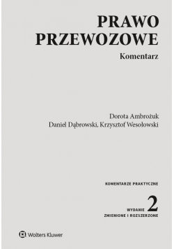 Prawo przewozowe Komentarz