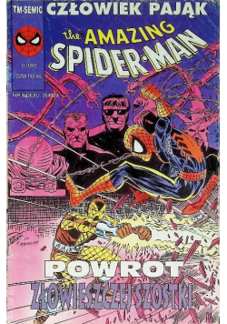 The Amazing Spider-Man Nr 11 / 92 Człowiek Pająk Powrót Złowieszczej Szóstki