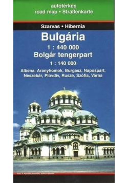 Mapa samochodowa - Bułgaria 1:440 000