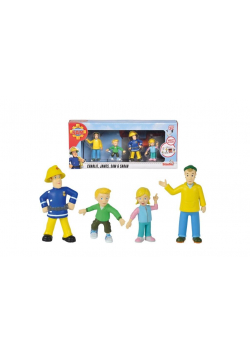 Strażak Sam Zestaw 4 figurek