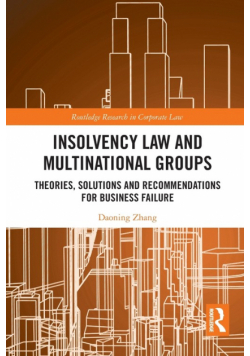 Insolvency Law and Multinational Groups