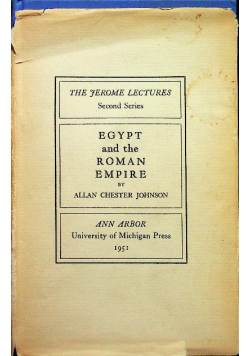 Egypt and the Roman Empire