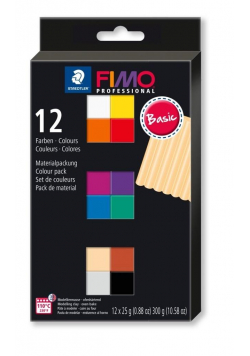Fimo Professional 12x25g Basic Colour