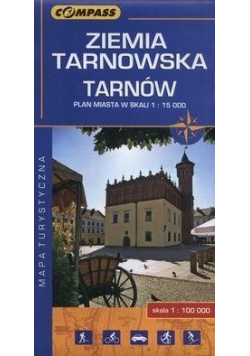 Mapa turystyczna - Ziemia Tarnowska, Tarnów