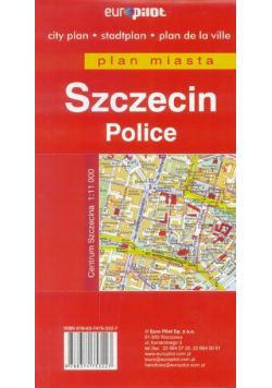 Plan miasta EuroPilot. Szczecin,Police 1:25 000 BR