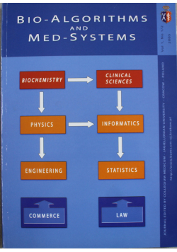Bio algorithms and med systems vol 1 nr 1/2