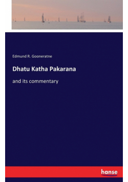Dhatu Katha Pakarana