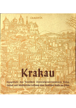 Krakau  Hauptstadt des deutschen Generalgou 1943 r.