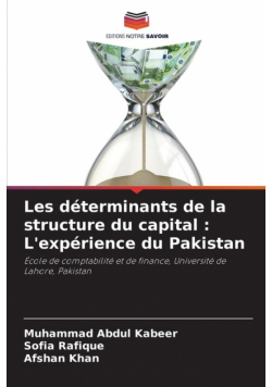 Les déterminants de la structure du capital