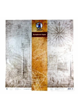 Papier do scrapbookingu 190g 30,5x30,5cm 5 ark