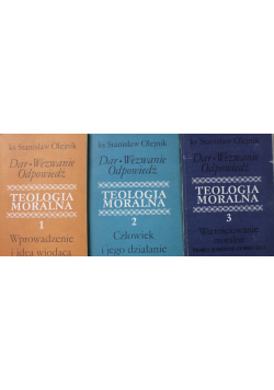 Teologia Moralna 3 Tomy