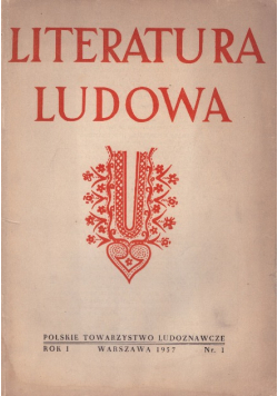literatura ludowa